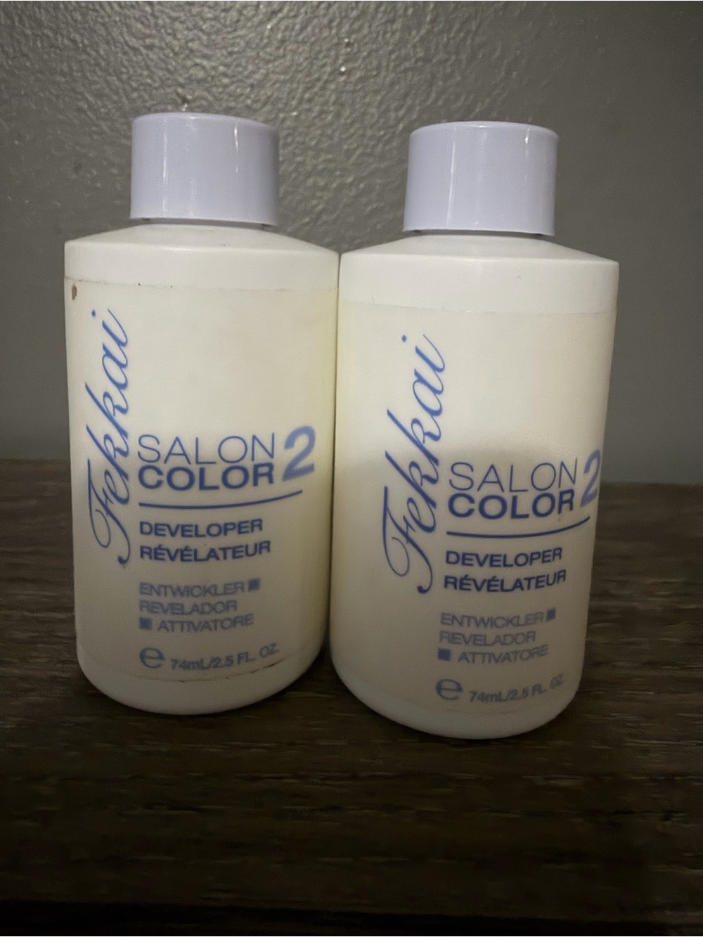 Fekkai Salon Color 2 Developer -2 pack brand new